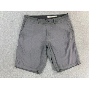 Linksoul Polyester Blend Performance Golf Shorts‎ (Men's 33) Gray - 10"